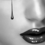 une larme...